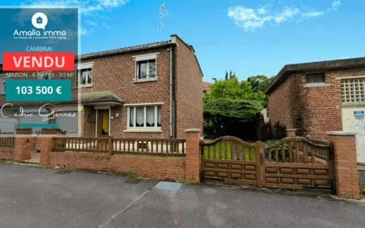 Maison À vendre 3 chambres 90 m²