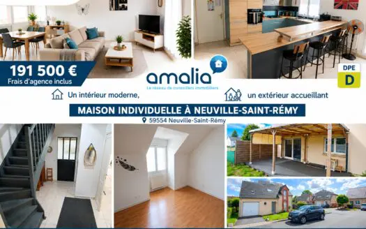 Maison À vendre  3 chambres 84 m²