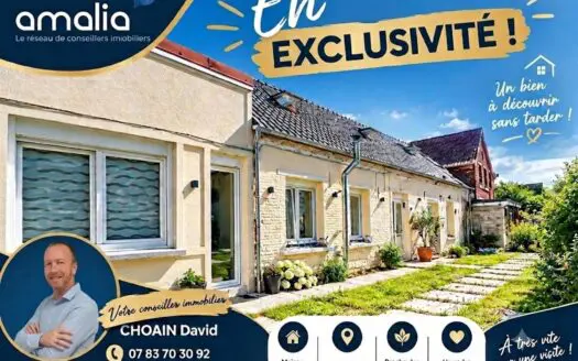 Maison À vendre  3 chambres 86 m²